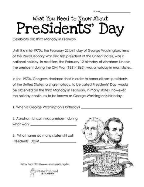 Abraham Lincoln Comprehension Worksheet 2Nd Grade — db-excel.com