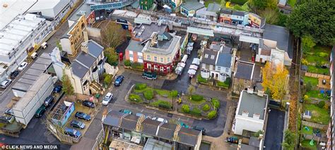 First look at EastEnders' £87million set with revamped Queen Vic | Aerial photo, Eastenders ...