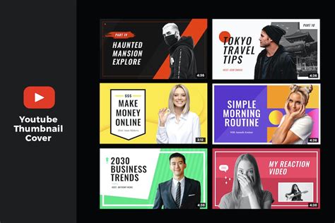 Youtube Thumbnail Cover V.4, Graphic Templates - Envato Elements