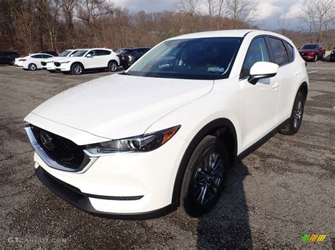 Snowflake White Pearl Mica 2021 Mazda CX-5 Touring AWD Exterior Photo #140289450 | GTCarLot.com