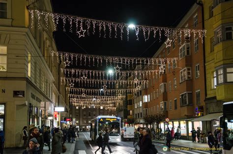 Christmas lights in Innsbruck