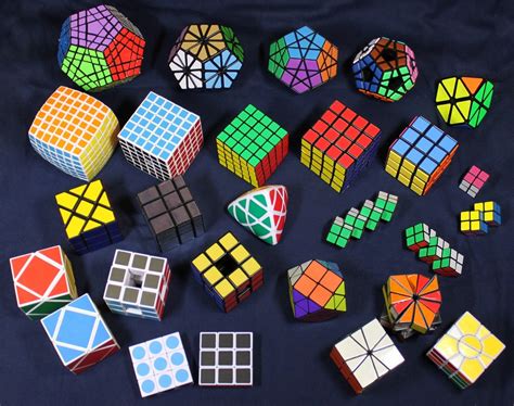 Rubik's Cube Collection jigsaw puzzle in Macro puzzles on TheJigsawPuzzles.com