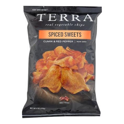 Terra Chips Sweet Potato Chips - Spiced Sweets - Case of 12 - 6 oz, 6 ...