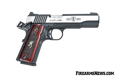 Browning .380 ACP Black Label Medallion Pro 1911 Review - Firearms News