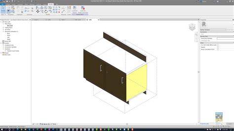 Revit 2021 Line Based Cabinet Array Family You