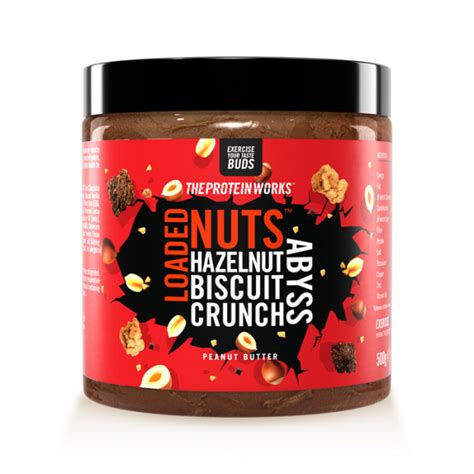 Peanut butter Loaded Nuts - The Protein Works | GymBeam.com