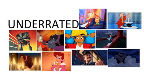 Underrated Animated Movies by Gojirafan1994 on DeviantArt