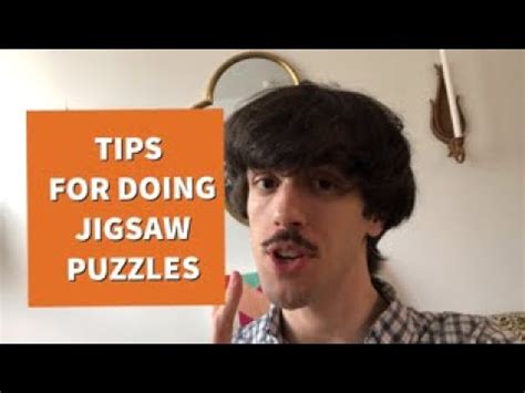 Tips For Doing Jigsaw Puzzles - YouTube