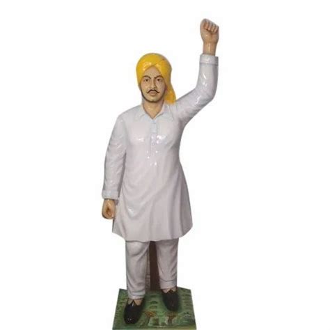 6.25 Feet Marble Bhagat Singh Statue, Outdoor at Rs 61000 in Alwar | ID: 21253571355