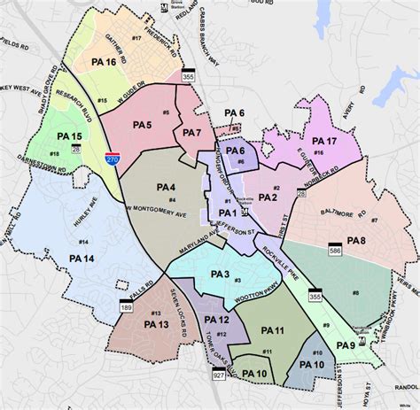 City Of Rockville Map - Cities And Towns Map