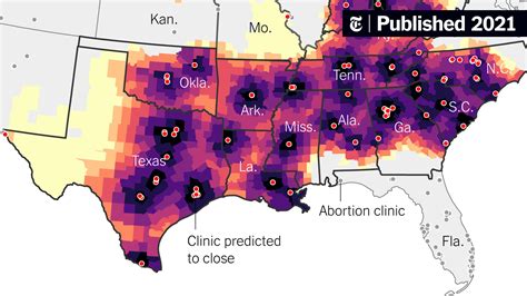 Where Abortion Access Would Decline if Roe v. Wade Were Overturned - The New York Times