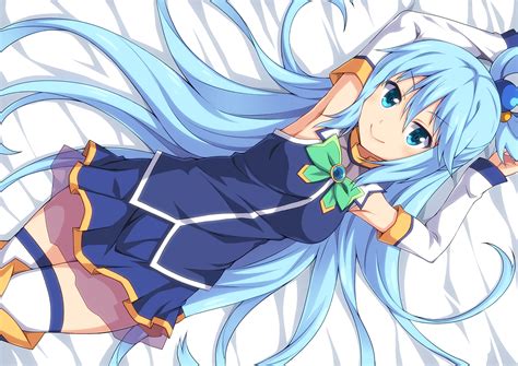 Aqua from KonoSuba HD Anime Wallpaper