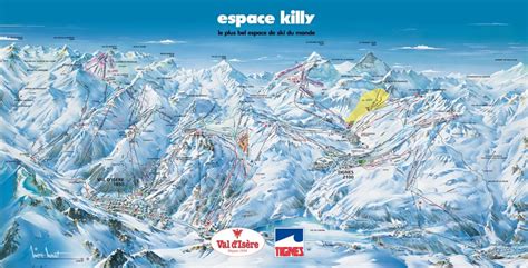 Tignes Piste Map | trails & marked ski runs | SNO