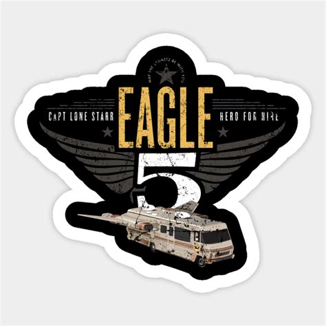 Eagle 5 - Spaceballs - Sticker | TeePublic