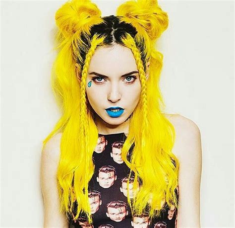 Daisy yellow | Yellow hair color, Bright hair, Hair color pastel