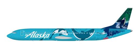 How Boeing Printed Alaska Airlines' New 737 Livery