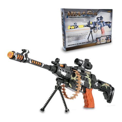 Toy Sniper Rifle With Rotating Bullets Round Scope Stand and - Etsy