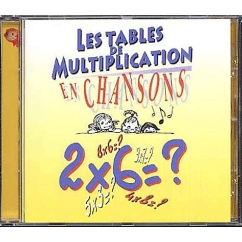 Les tables de multiplication en chansons | Rakuten
