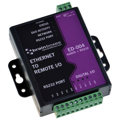 Brainboxes ED Series Industrial Ethernet to IO Devices | Rapid Electronics