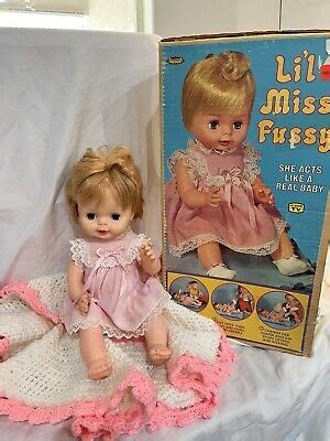 VINTAGE 1967 Deluxe Topper LIL LITTLE MISS FUSSY Doll | eBay