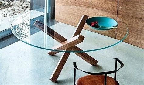 Diy Tischfuß | Glas tischplatte, Säulentischgestell, Glastische