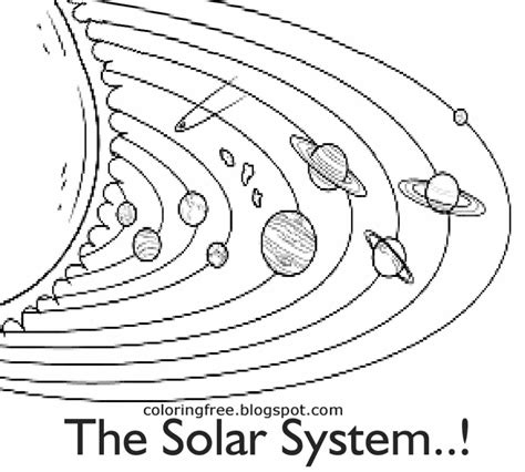 Solar System Planets Drawing at GetDrawings | Free download