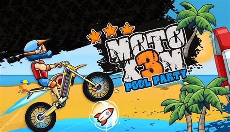 Moto X3M 5: Pool Party 🕹️ Play Free on HahaGames!