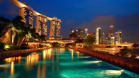 Wallpaper Marina Bay Sands, hotel, travel, booking, pool, casino, Singapore, Architecture #333