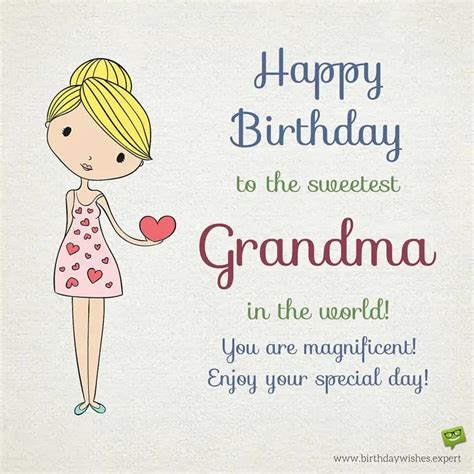 Printable Grandma Birthday Cards