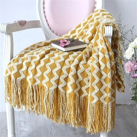 Soft Warm Woven Knit Throw Blanket with Fringe | Tricoter une couverture, Couverture tricotée ...