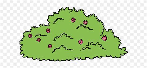 Download How To Draw Bush - Drawing Of A Bush Clipart (#5617443) - PinClipart