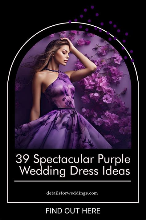 39 Spectacular Purple Wedding Dress Ideas in 2023 | Purple wedding ...