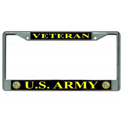 U.S. Army Veteran Photo License Plate Frame - Walmart.com - Walmart.com