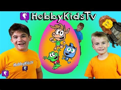 Worlds Largest HobbyKids Adventures Surprise Egg - Videos For Kids