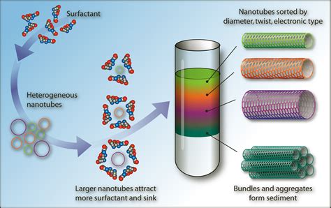 Researchers Develop Method to Sort Carbon Nanotubes by Size and Electrical Properties- All ...