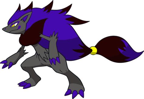 Shiny Zoroark : DW Art by Muums on deviantART | Pokemon zoroark, Shiny pokemon, Pokemon