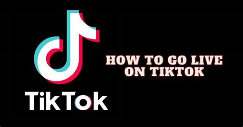 How to Go Live on Tiktok | New Tiktok Livestreaming Guide for Users