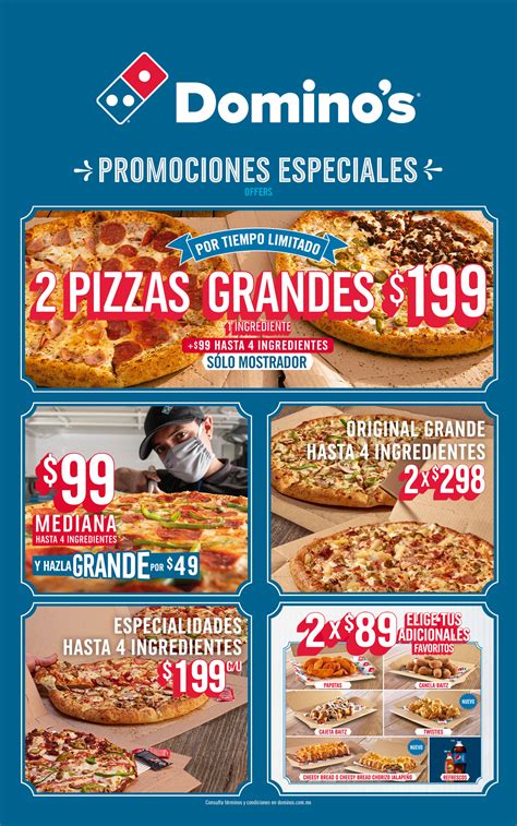 Menú Digital - Domino's Pizza México