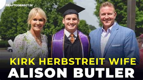 Kirk Herbstreit Wife Alison Butler and Mother of His 4 Sons