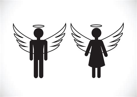 Pictogram Angel Icon Symbol Sign 644000 Vector Art at Vecteezy