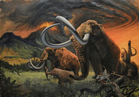 Woolly mammoth Painting by Atanasov Art