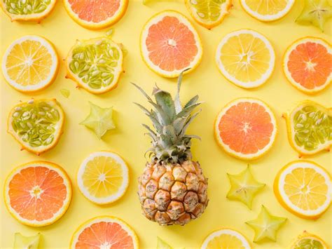 Wallpaper summer, fruits' slices, citrus fruits desktop wallpaper, hd image, picture, background ...