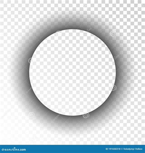 Dark Transparent Realistic Shadow. Vector Illustration Stock Vector - Illustration of announce ...