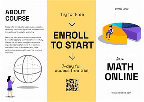 math brochure template - #Templates