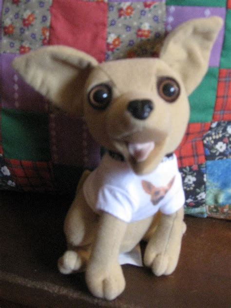 Taco Bell Talking Chihuahua Stuffed Plush Dog