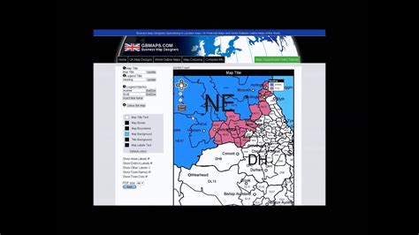 UK Postcode Districts Map Tutorial - YouTube