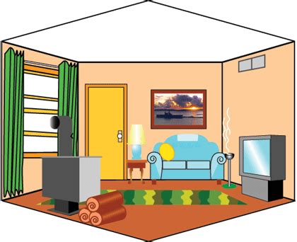 Living room clipart - Clipground