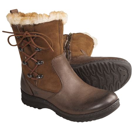 Born Masa Boots - Leather, Shearling-Lined (For Women) - Save 35%