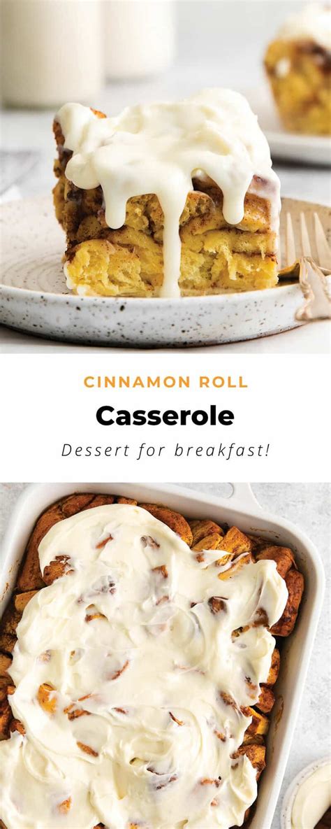 Cinnamon Roll Casserole - The Cheese Knees