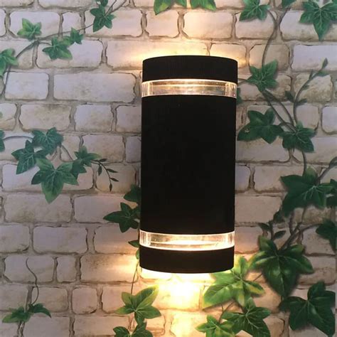 4pcs Modern Porches Led Wall Lamps Warm White Cool White 8W Aluminum Porch Lights Garden ...